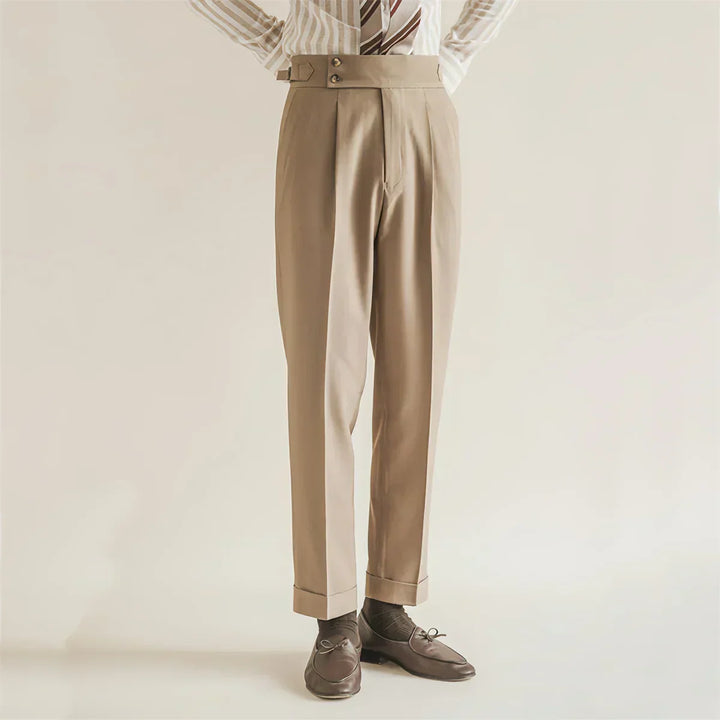 Dursley | Pleated Trousers