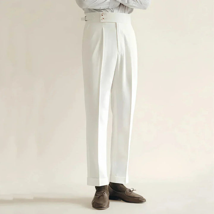 Dursley | Pleated Trousers