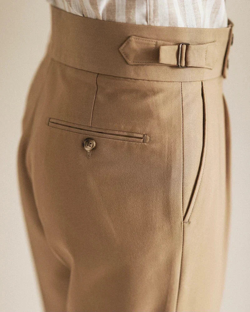 Dursley | Pleated Trousers