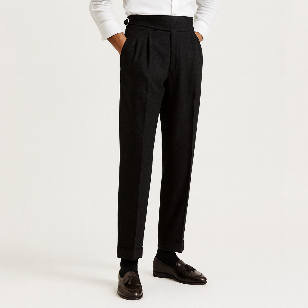 Ludlow | Pleated Trousers