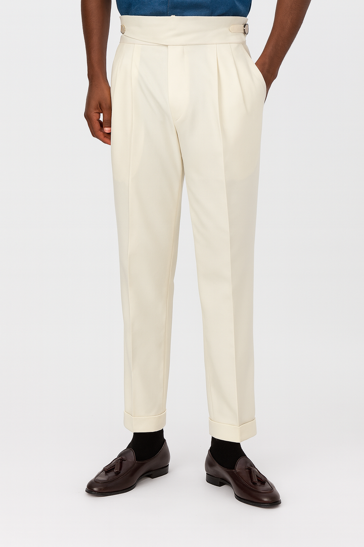 Ludlow | Pleated Trousers