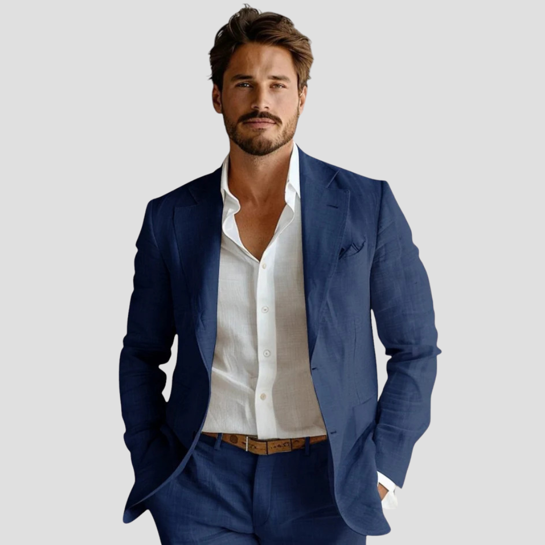 Dalmeny | Linen Blazer