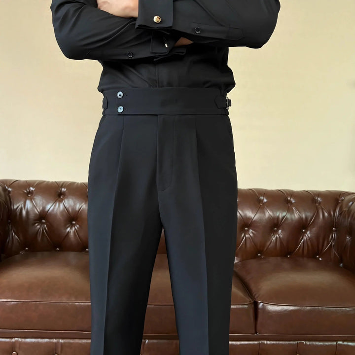 Yeovil | Pleated Trousers