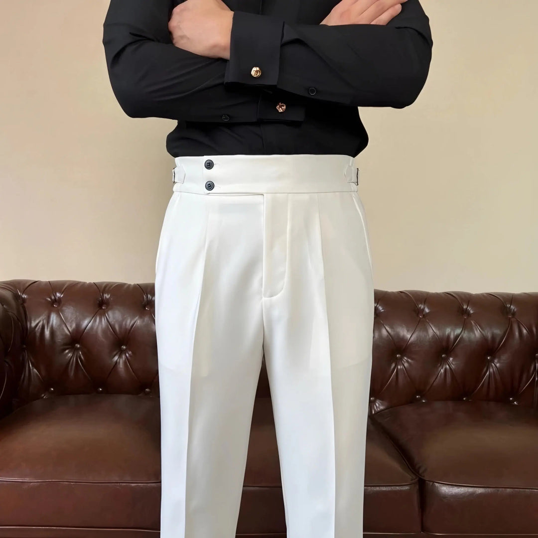 Yeovil | Pleated Trousers