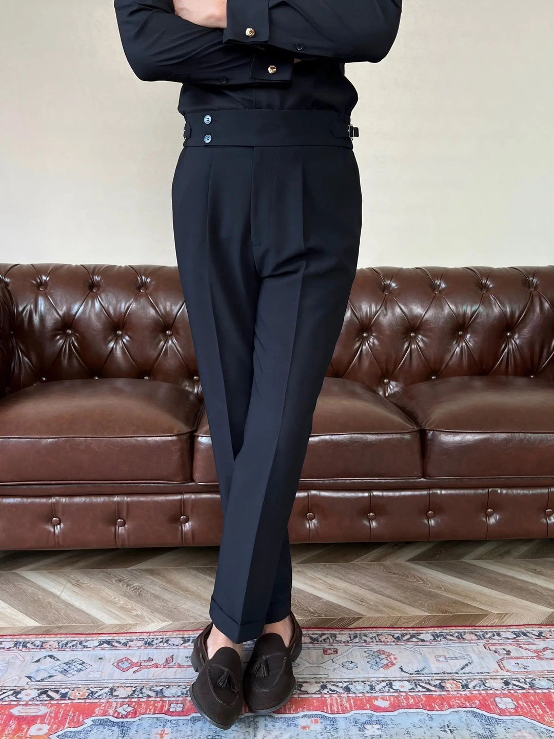 Yeovil | Pleated Trousers