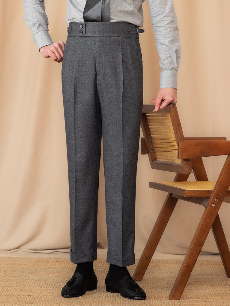 Oakham | Pleated Trousers