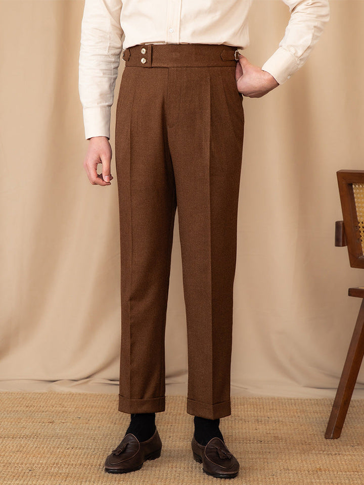 Oakham | Pleated Trousers
