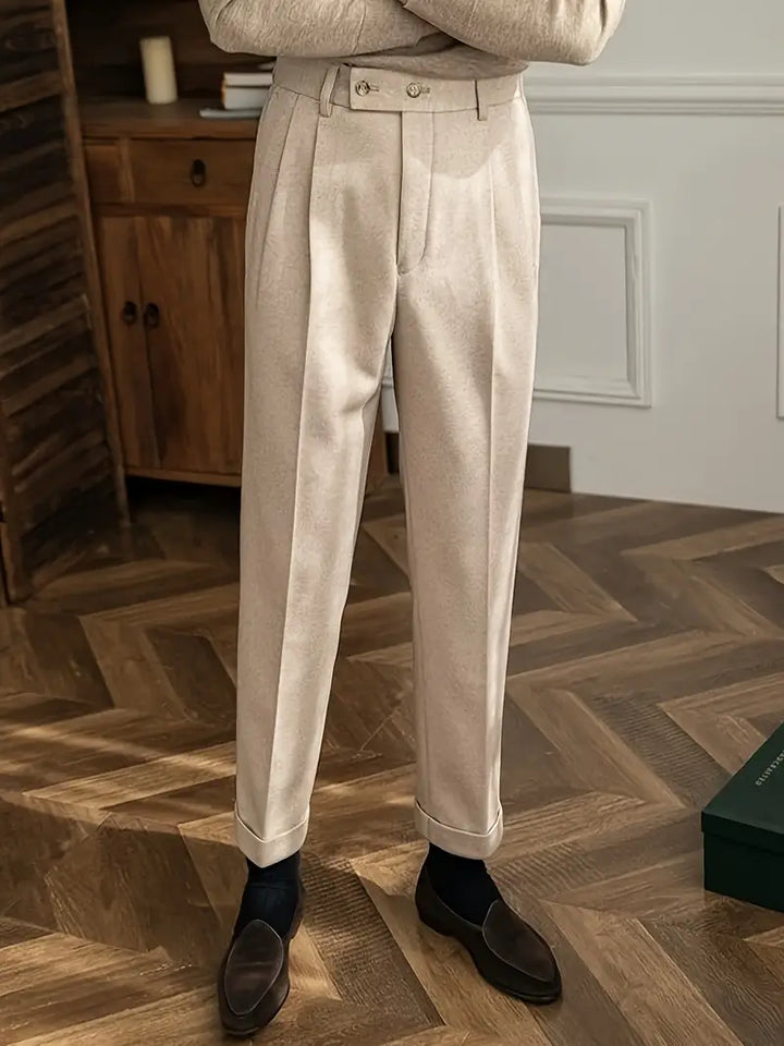Jedburgh | Pleated Trousers