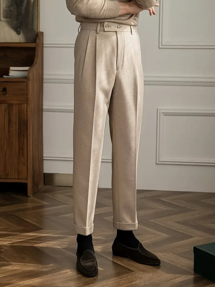 Jedburgh | Pleated Trousers